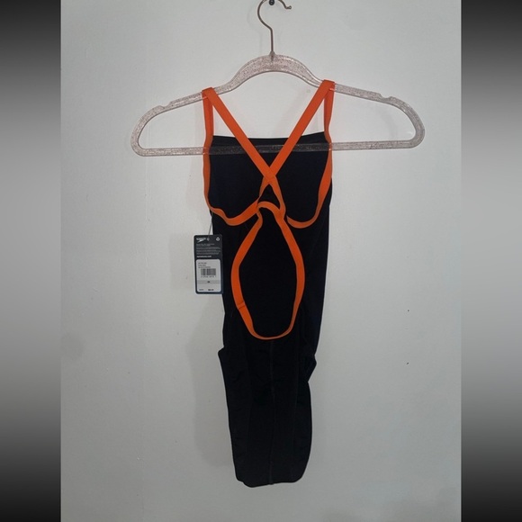 Speedo Women's  One Piece Endurance+ Flyback Solid Adult Team Colors NWT 26 - Picture 5 of 6